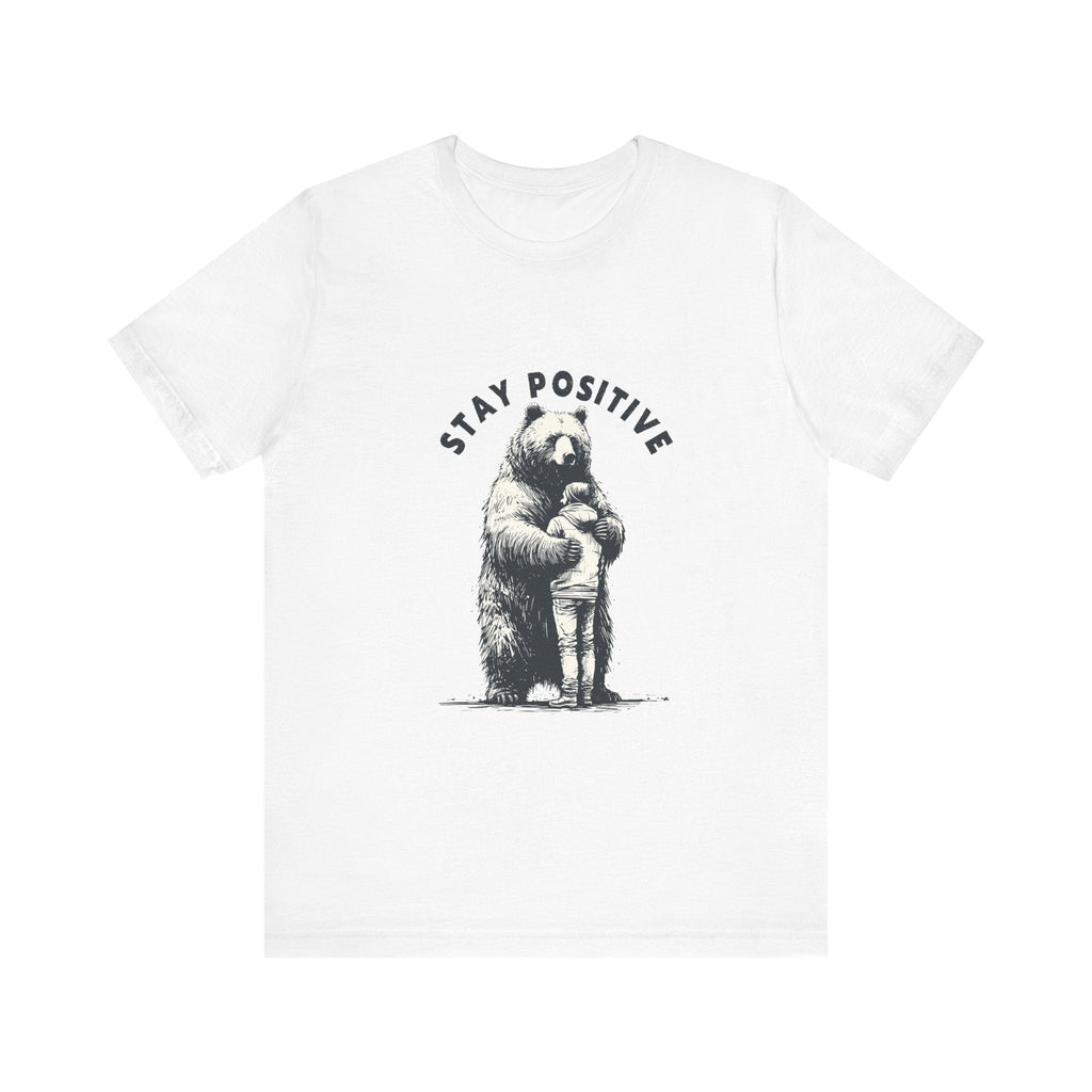 Stay Positive Bear Hug Shirt, Mental Health Shirt, Bear Hug by PopCultureByDesign36