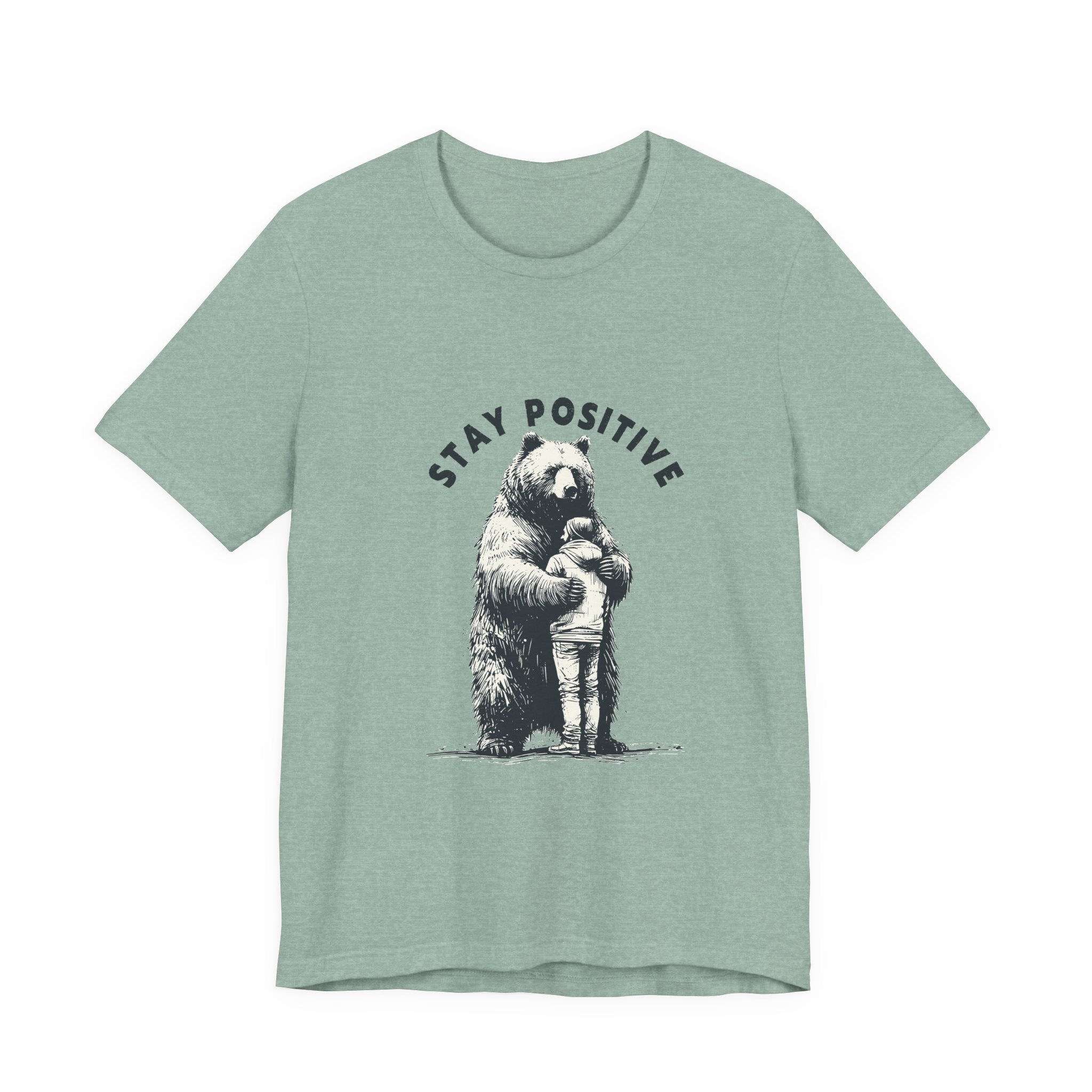 Stay Positive Bear Hug Shirt, Mental Health Shirt, Bear Hug by PopCultureByDesign36