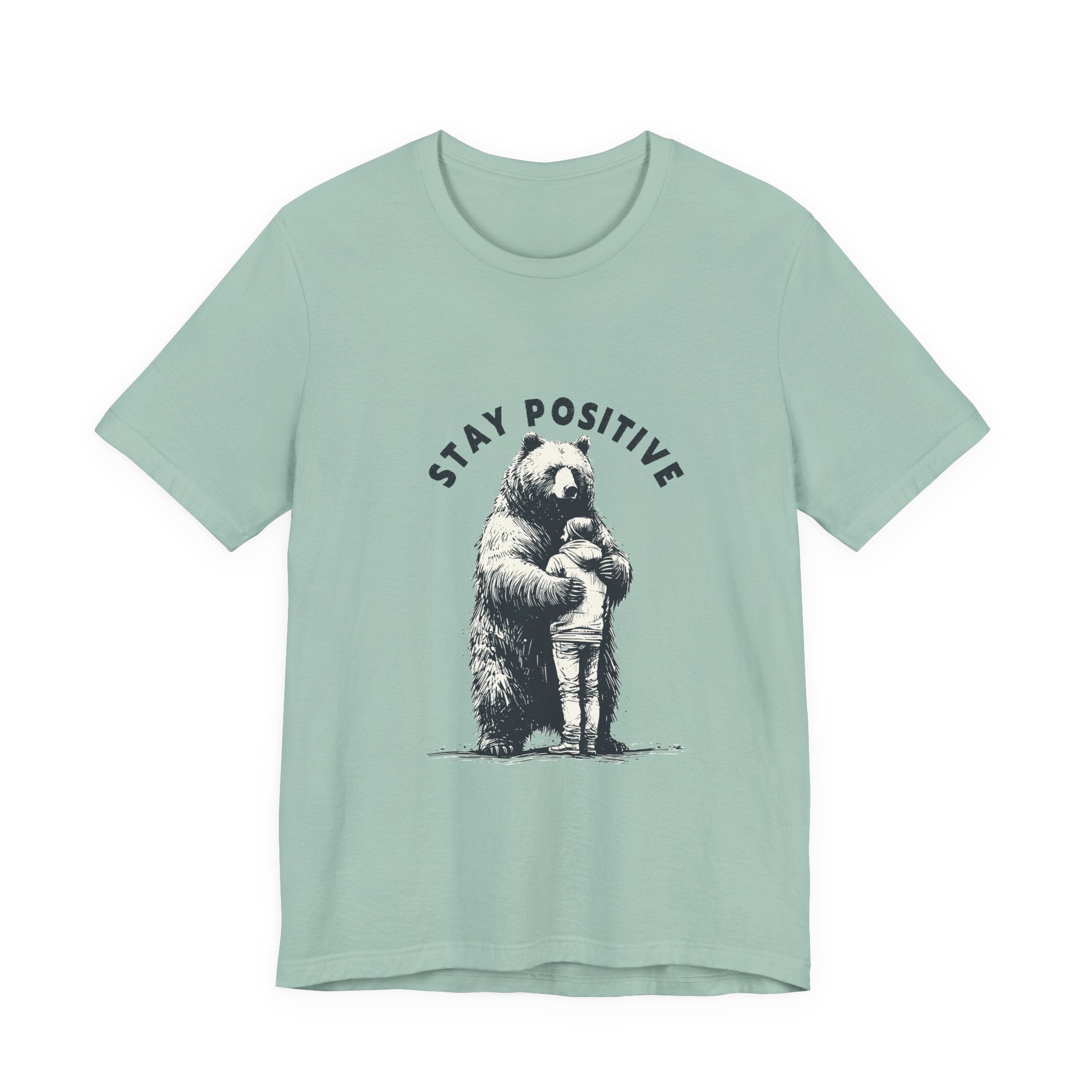 Stay Positive Bear Hug Shirt, Mental Health Shirt, Bear Hug by PopCultureByDesign36