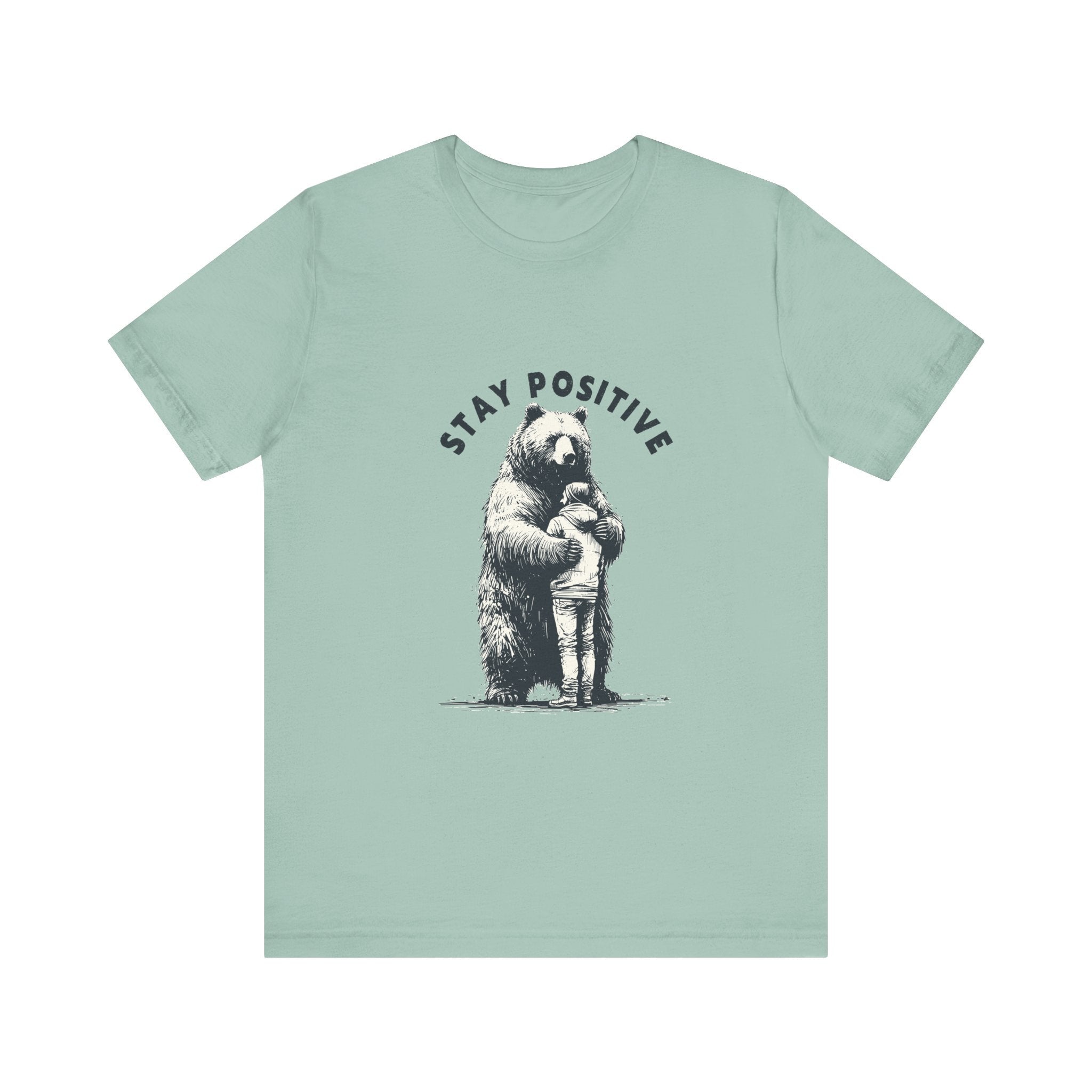 Stay Positive Bear Hug Shirt, Mental Health Shirt, Bear Hug by PopCultureByDesign36