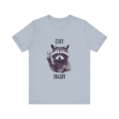 Stay Trashy Raccoon Shirt, Raccoon Shirt Funny, Raccoon Tee - Popbydesign
