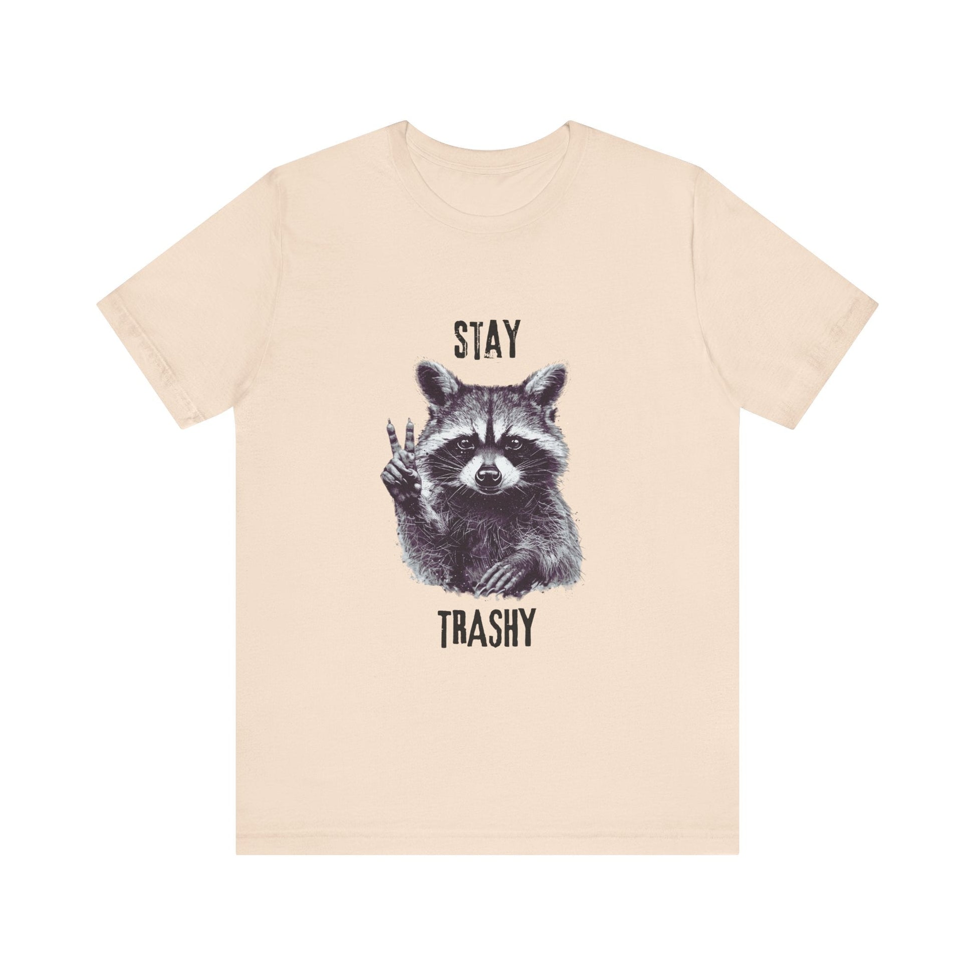 Stay Trashy Raccoon Shirt, Raccoon Shirt Funny, Raccoon Tee - Popbydesign