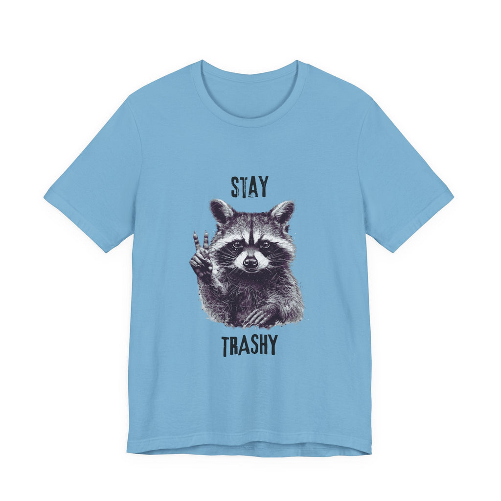 Stay Trashy Raccoon Shirt, Raccoon Shirt Funny, Raccoon Tee by PopCultureByDesign36