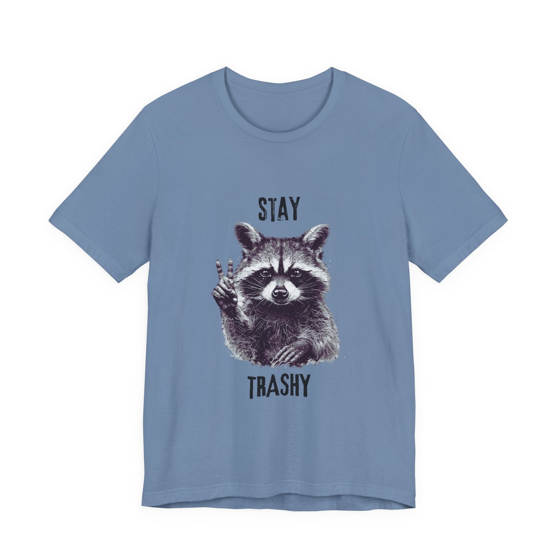 Stay Trashy Raccoon Shirt, Raccoon Shirt Funny, Raccoon Tee - Popbydesign