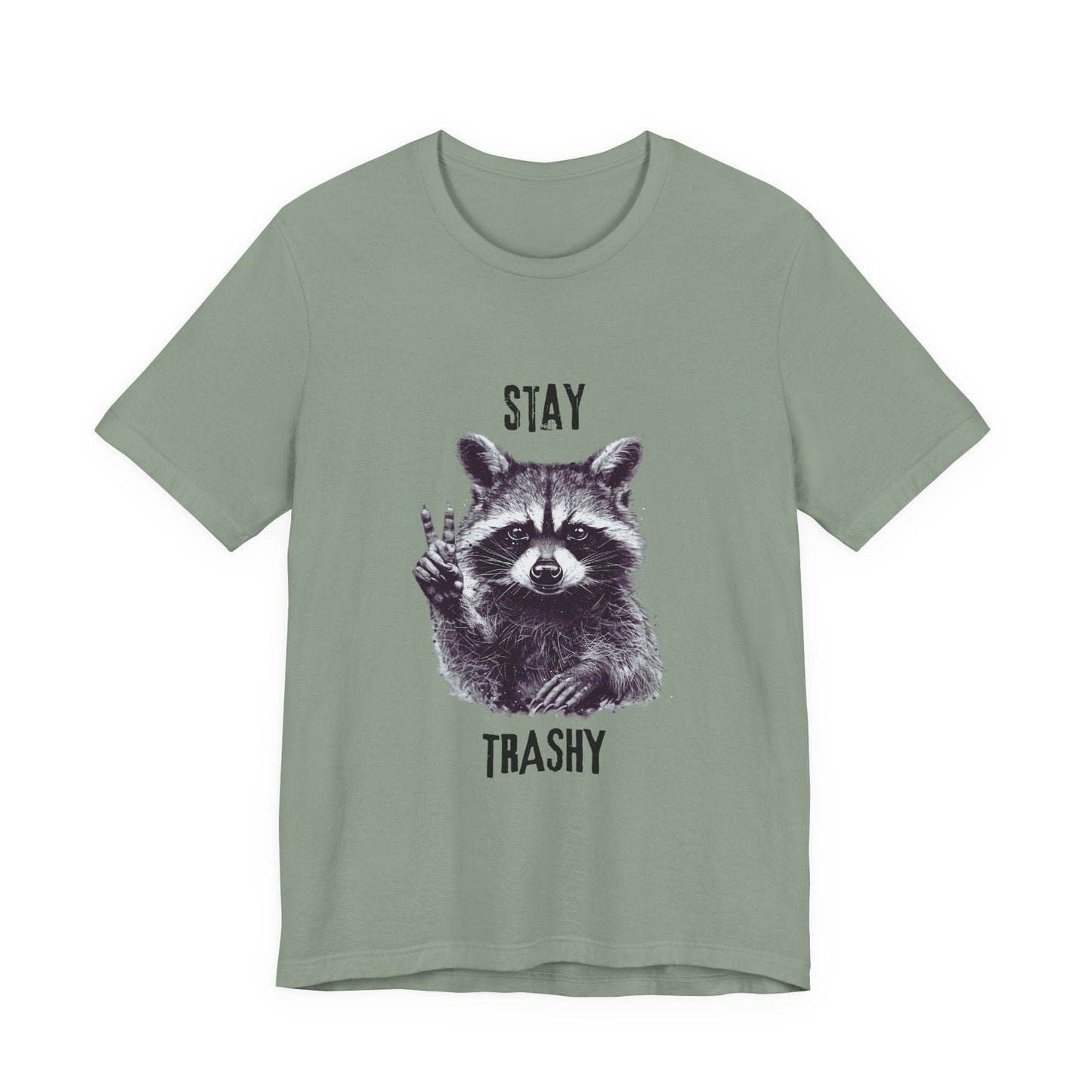 Stay Trashy Raccoon Shirt, Raccoon Shirt Funny, Raccoon Tee - Popbydesign