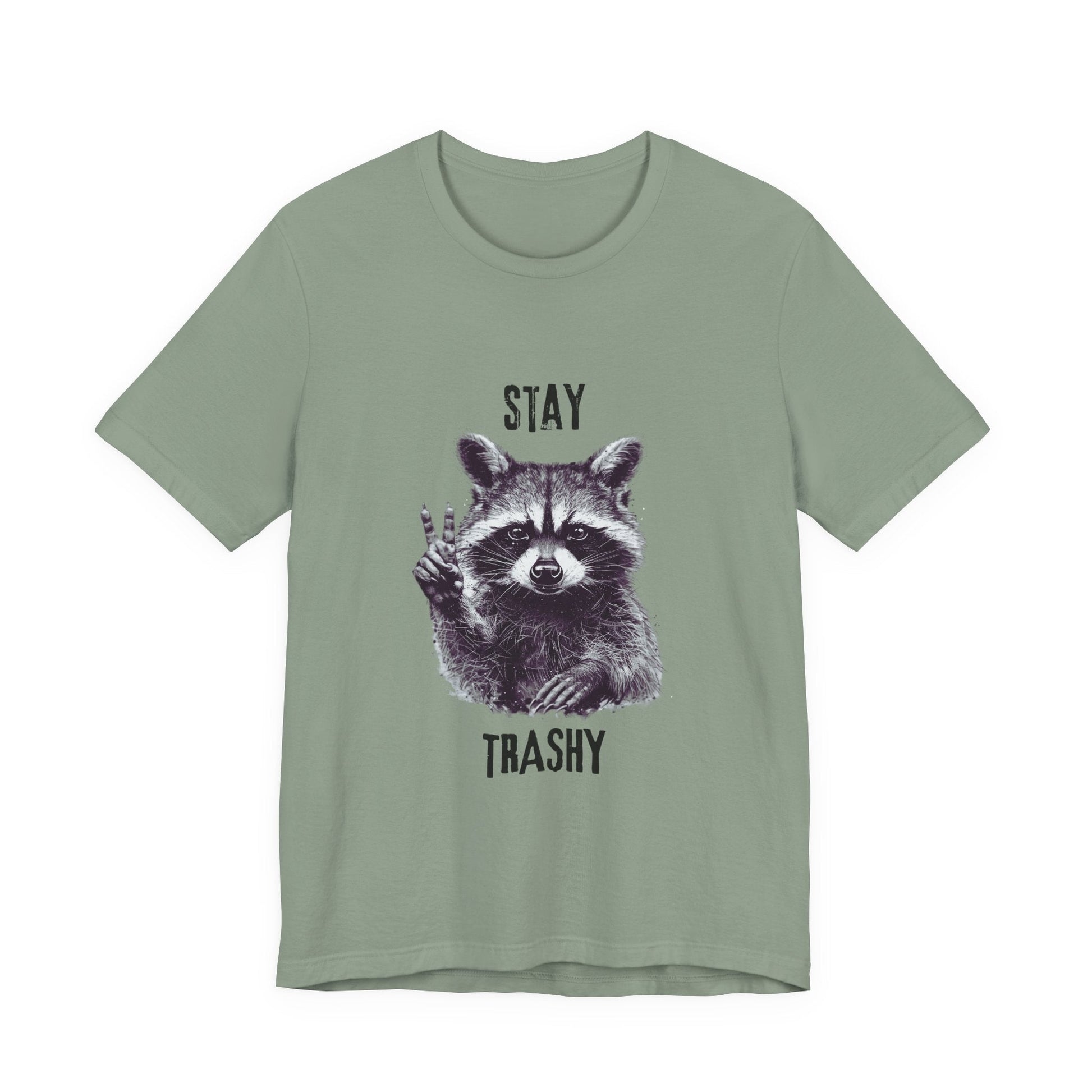Stay Trashy Raccoon Shirt, Raccoon Shirt Funny, Raccoon Tee - Popbydesign