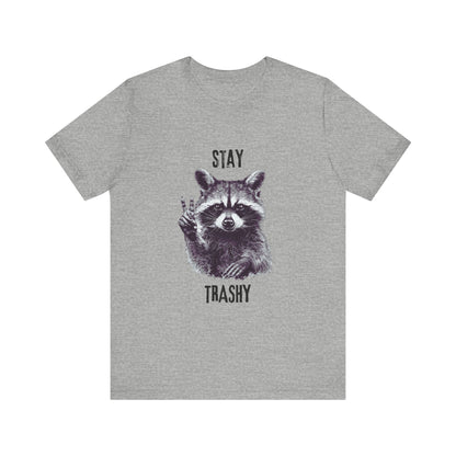 Stay Trashy Raccoon Shirt, Raccoon Shirt Funny, Raccoon Tee - Popbydesign