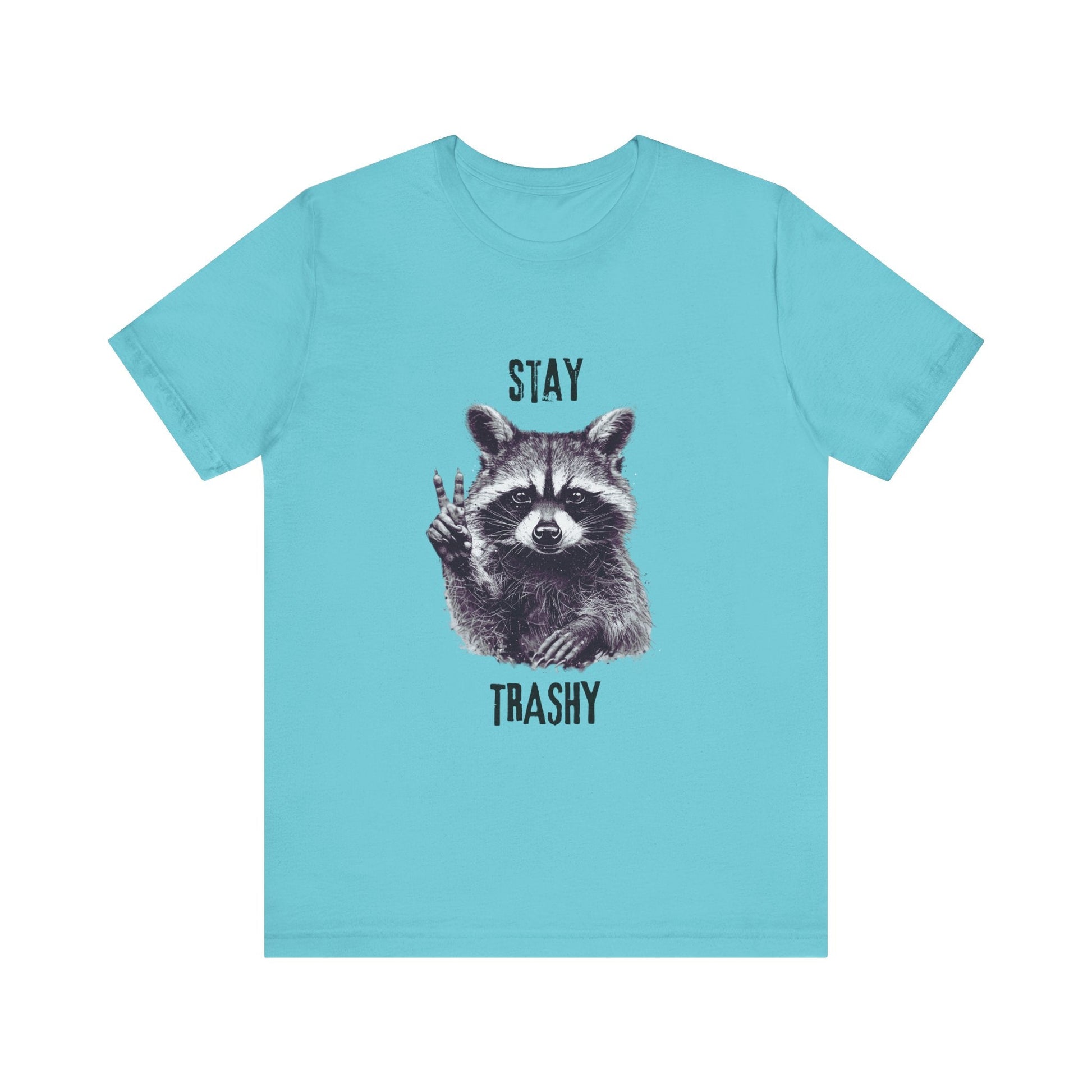 Stay Trashy Raccoon Shirt, Raccoon Shirt Funny, Raccoon Tee - Popbydesign