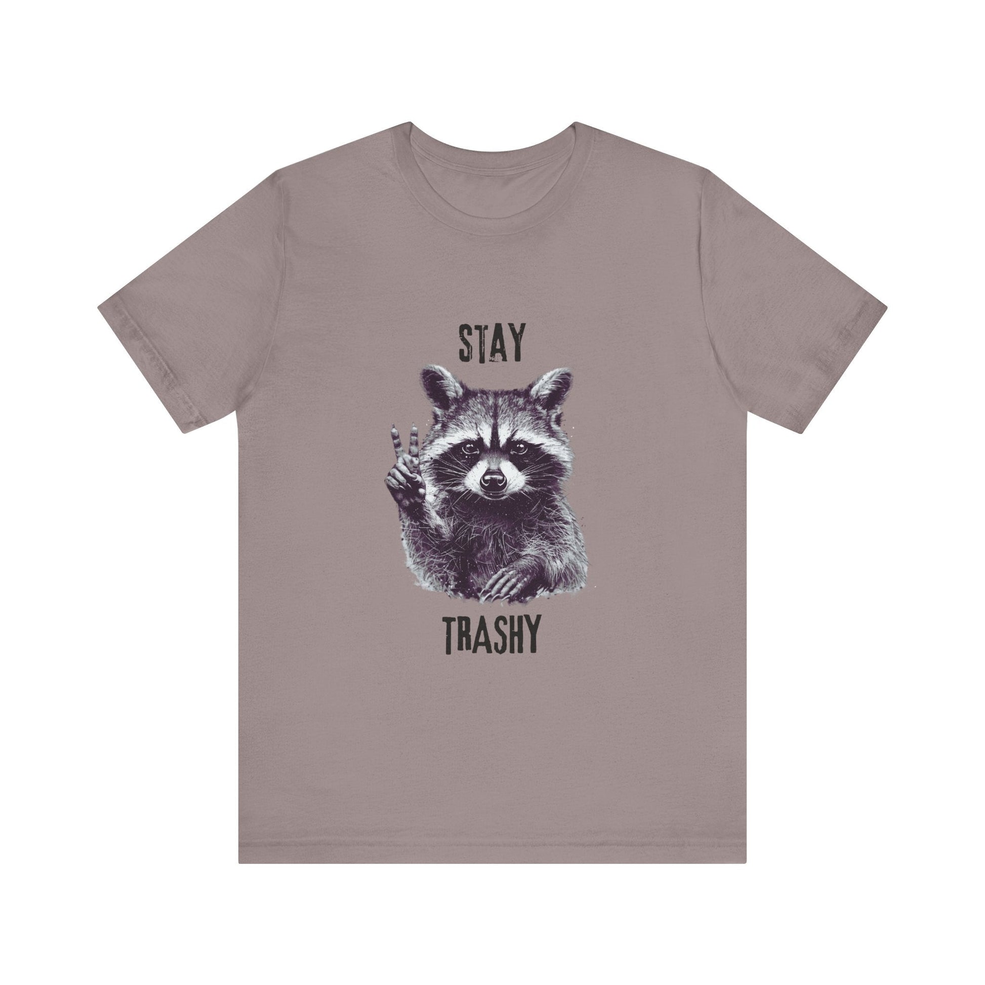 Stay Trashy Raccoon Shirt, Raccoon Shirt Funny, Raccoon Tee - Popbydesign