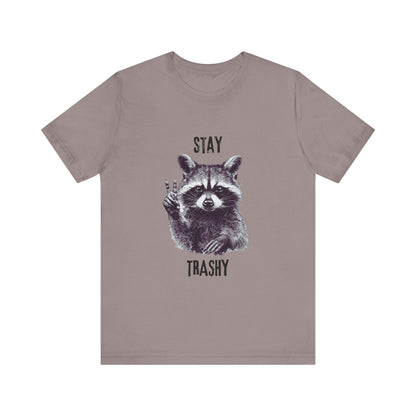 Stay Trashy Raccoon Shirt, Raccoon Shirt Funny, Raccoon Tee - Popbydesign