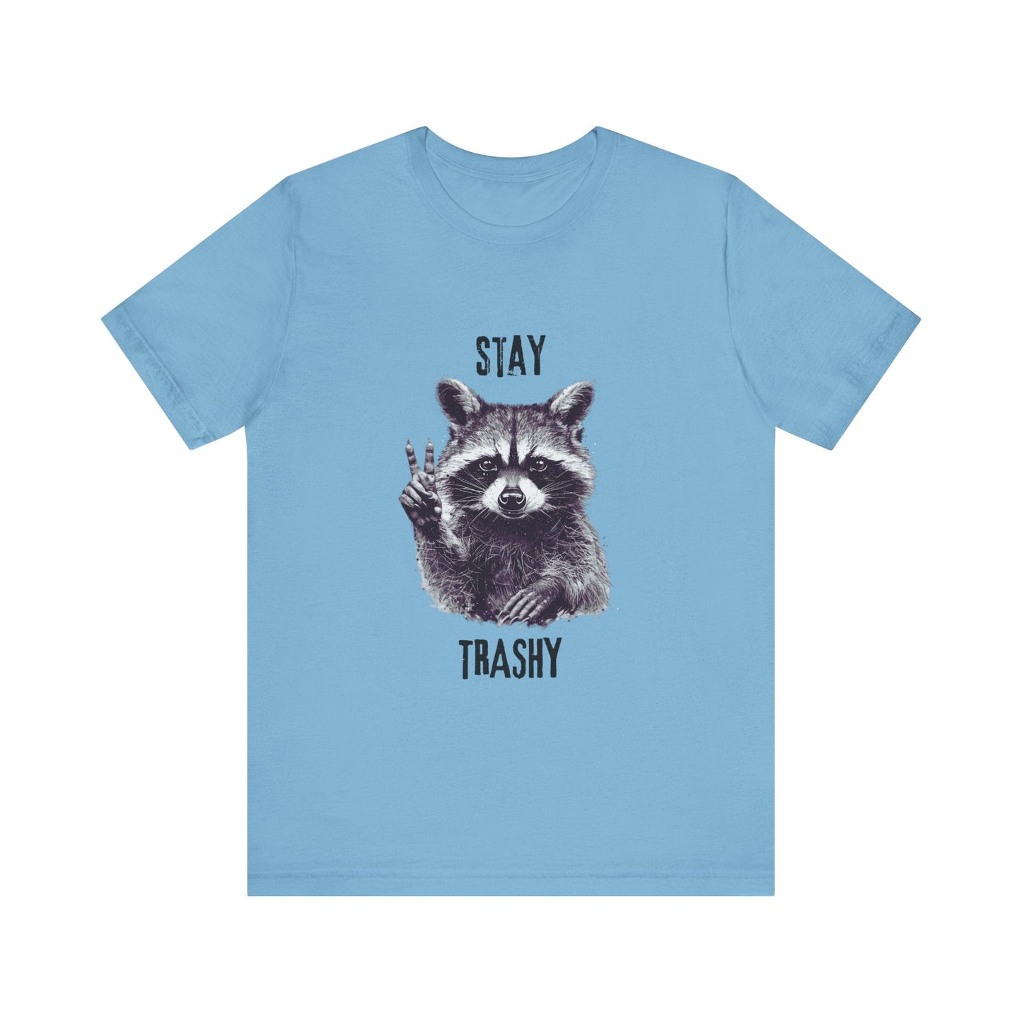 Stay Trashy Raccoon Shirt, Raccoon Shirt Funny, Raccoon Tee - Popbydesign