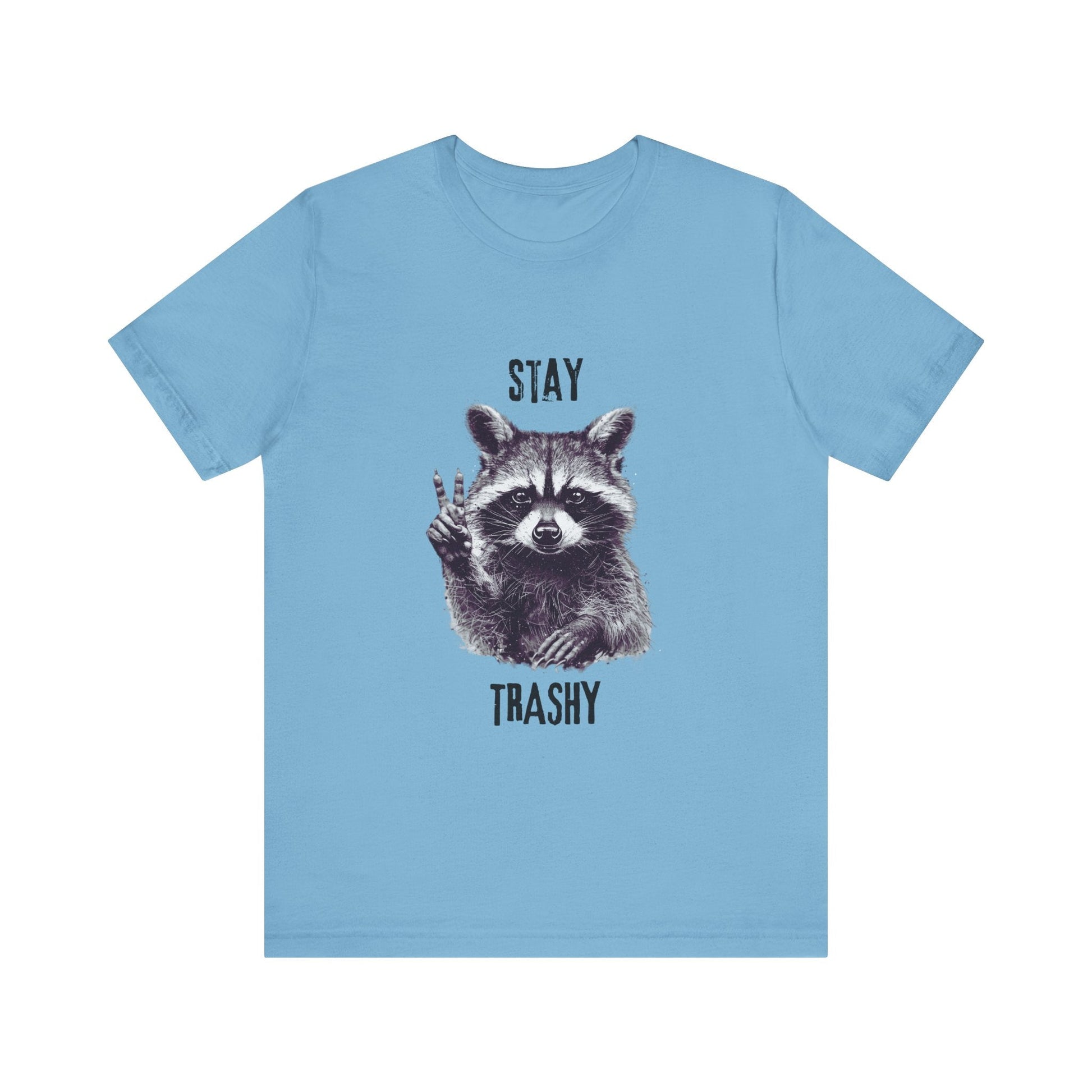 Stay Trashy Raccoon Shirt, Raccoon Shirt Funny, Raccoon Tee - Popbydesign