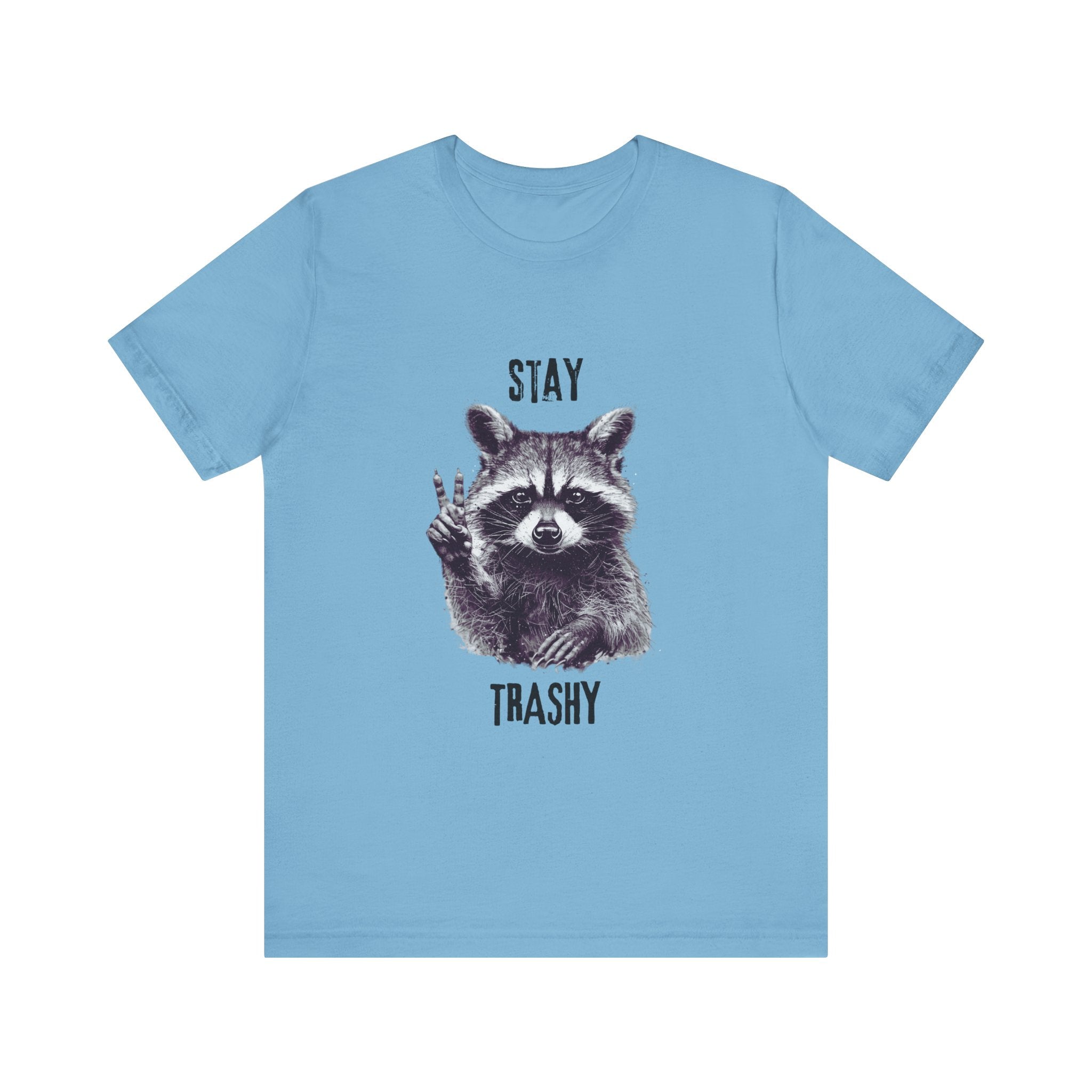 Stay Trashy Raccoon Shirt, Raccoon Shirt Funny, Raccoon Tee by PopCultureByDesign36
