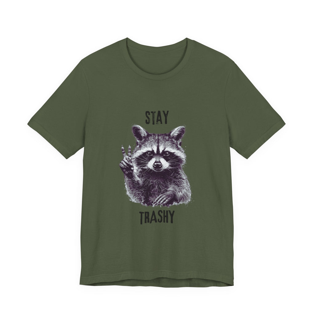 Stay Trashy Raccoon Shirt, Raccoon Shirt Funny, Raccoon Tee by PopCultureByDesign36