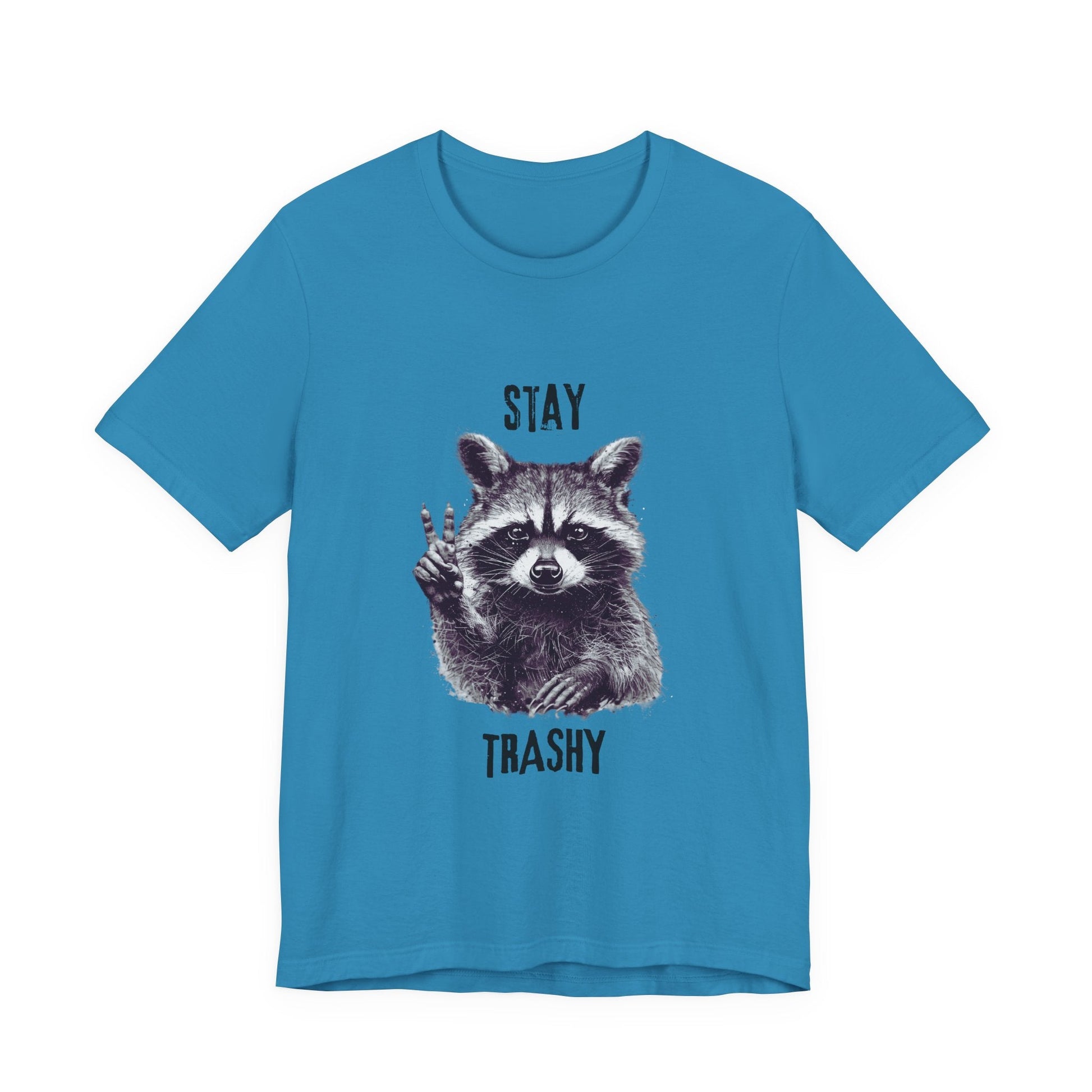 Stay Trashy Raccoon Shirt, Raccoon Shirt Funny, Raccoon Tee - Popbydesign