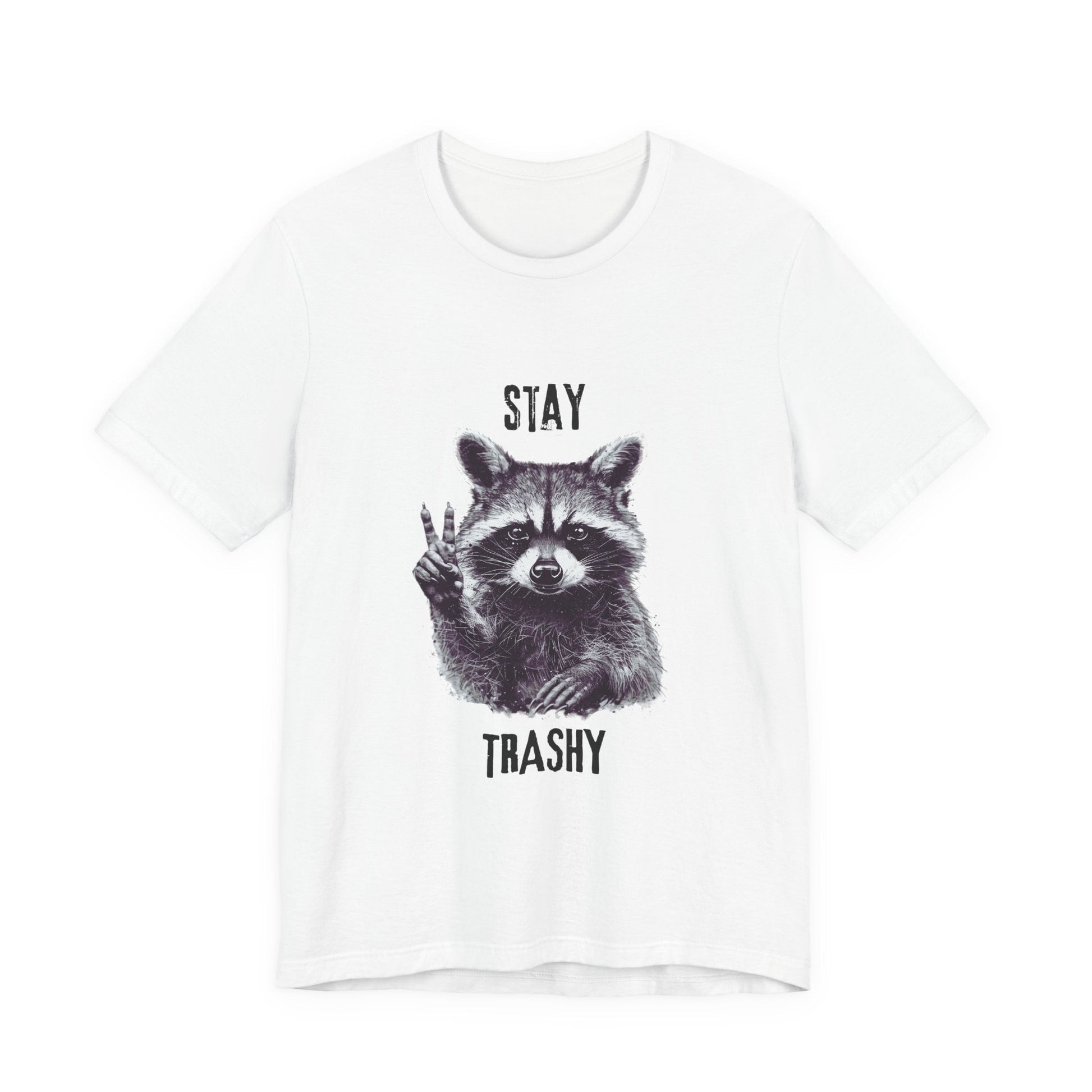 Stay Trashy Raccoon Shirt, Raccoon Shirt Funny, Raccoon Tee - Popbydesign