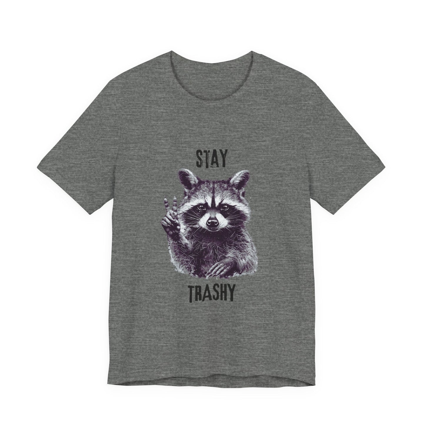 Stay Trashy Raccoon Shirt, Raccoon Shirt Funny, Raccoon Tee - Popbydesign
