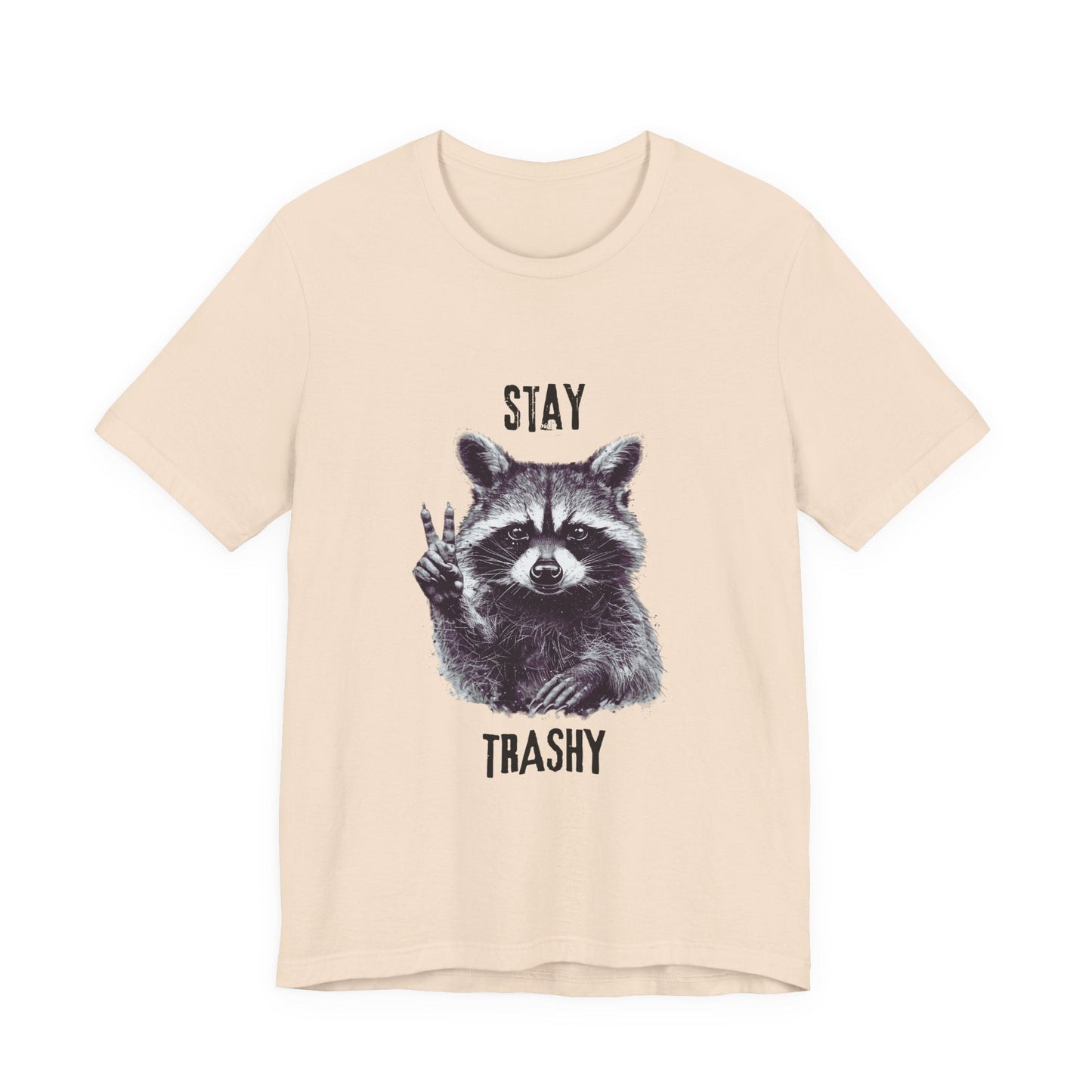 Stay Trashy Raccoon Shirt, Raccoon Shirt Funny, Raccoon Tee - Popbydesign