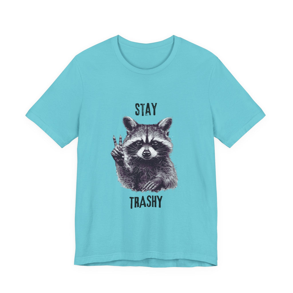 Stay Trashy Raccoon Shirt, Raccoon Shirt Funny, Raccoon Tee by PopCultureByDesign36