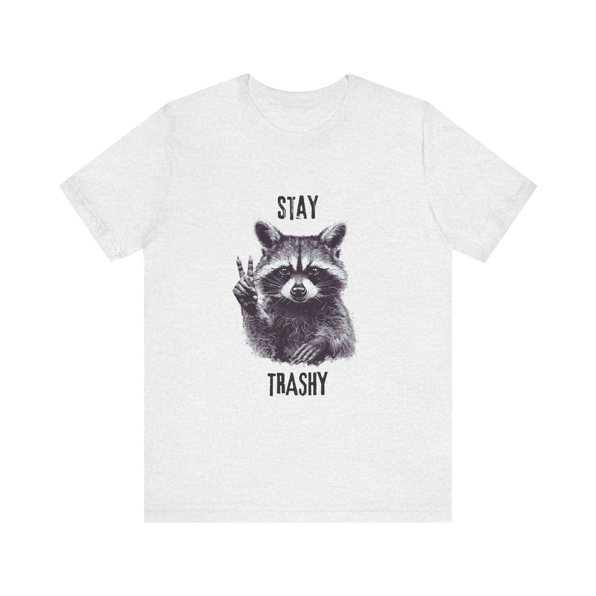 Stay Trashy Raccoon Shirt, Raccoon Shirt Funny, Raccoon Tee - Popbydesign