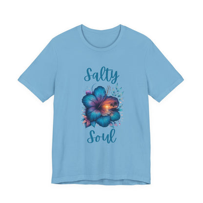 Summer Salty Soul T-shirt, Trendy Summer Shirt, Summer Shirt - Popbydesign