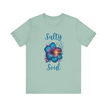 Summer Salty Soul T-shirt, Trendy Summer Shirt, Summer Shirt - Popbydesign