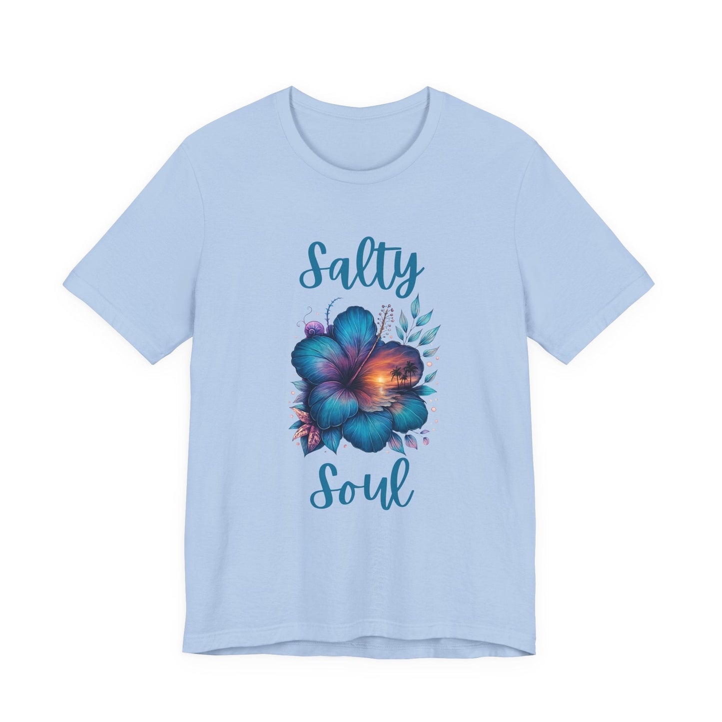 Summer Salty Soul T-shirt, Trendy Summer Shirt, Summer Shirt - Popbydesign
