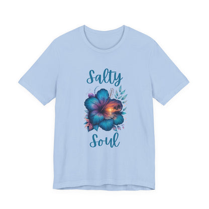 Summer Salty Soul T-shirt, Trendy Summer Shirt, Summer Shirt - Popbydesign