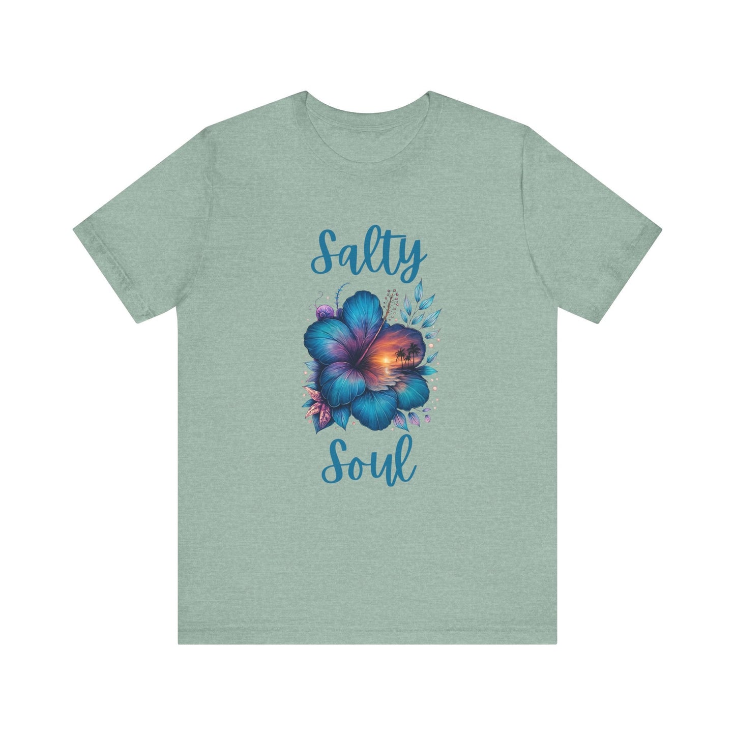 Summer Salty Soul T-shirt, Trendy Summer Shirt, Summer Shirt - Popbydesign