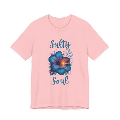 Summer Salty Soul T-shirt, Trendy Summer Shirt, Summer Shirt - Popbydesign