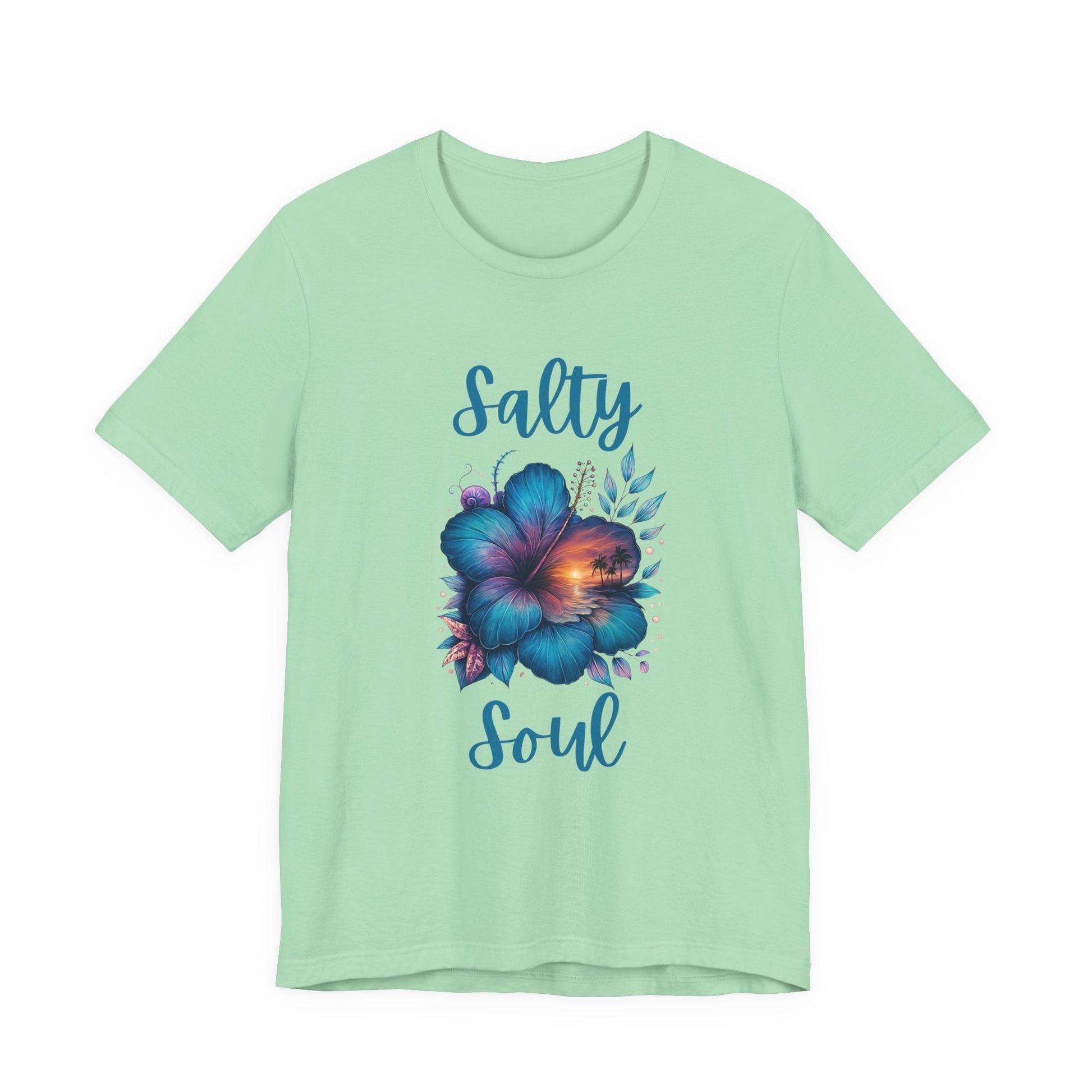 Summer Salty Soul T-shirt, Trendy Summer Shirt, Summer Shirt - Popbydesign