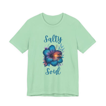 Summer Salty Soul T-shirt, Trendy Summer Shirt, Summer Shirt - Popbydesign