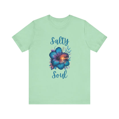 Summer Salty Soul T-shirt, Trendy Summer Shirt, Summer Shirt - Popbydesign