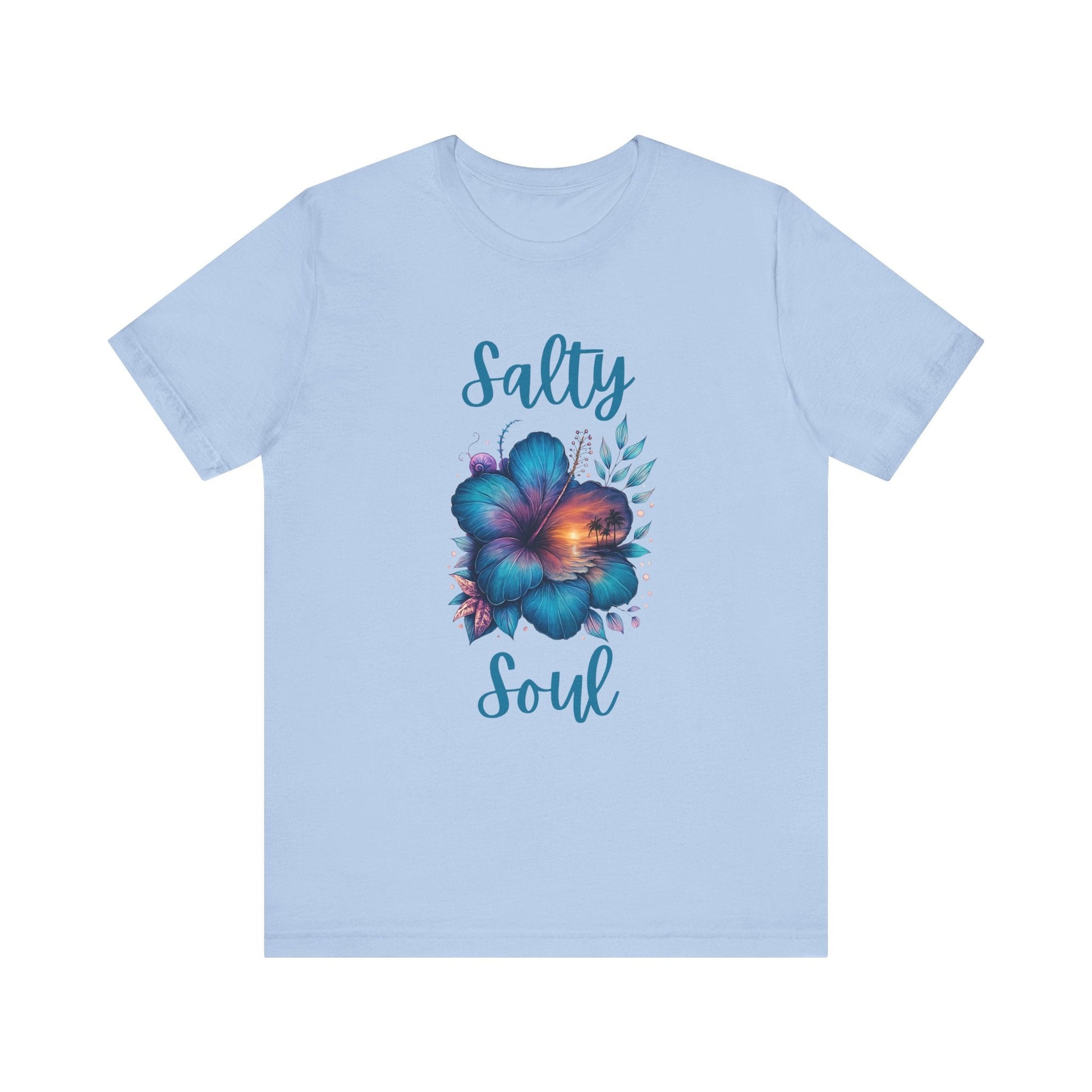 Summer Salty Soul T-shirt, Trendy Summer Shirt, Summer Shirt - Popbydesign