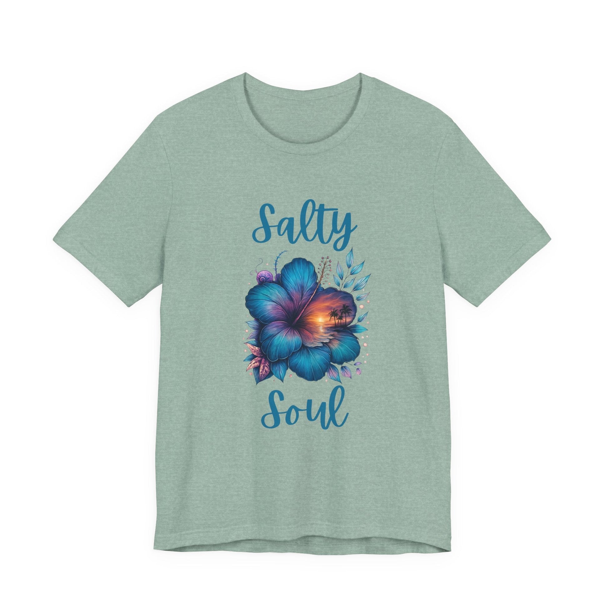 Summer Salty Soul T-shirt, Trendy Summer Shirt, Summer Shirt - Popbydesign