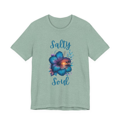 Summer Salty Soul T-shirt, Trendy Summer Shirt, Summer Shirt - Popbydesign