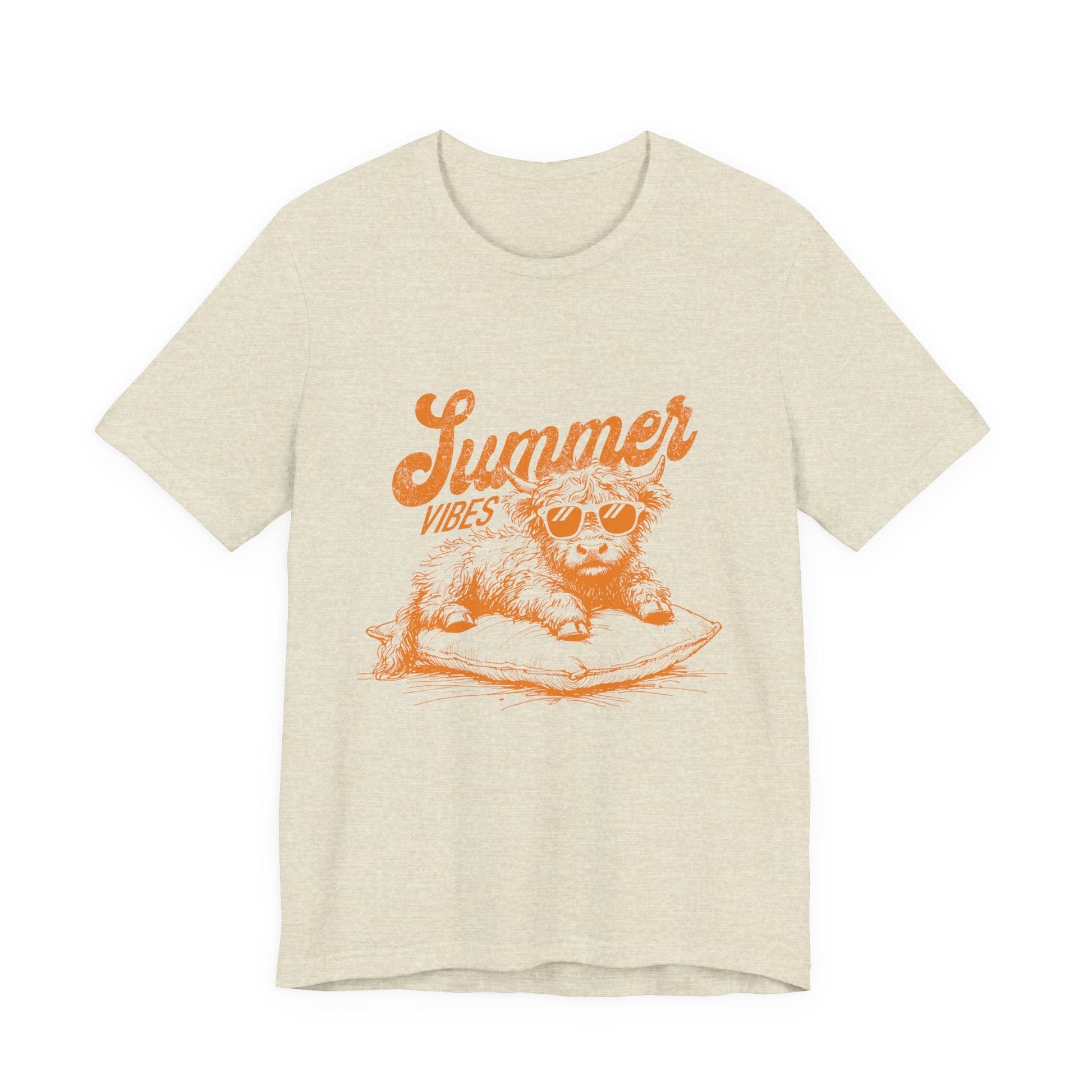 Summer Vibes Highland Cow Shirt, Western Shirt, Cow Shirt - Popbydesign