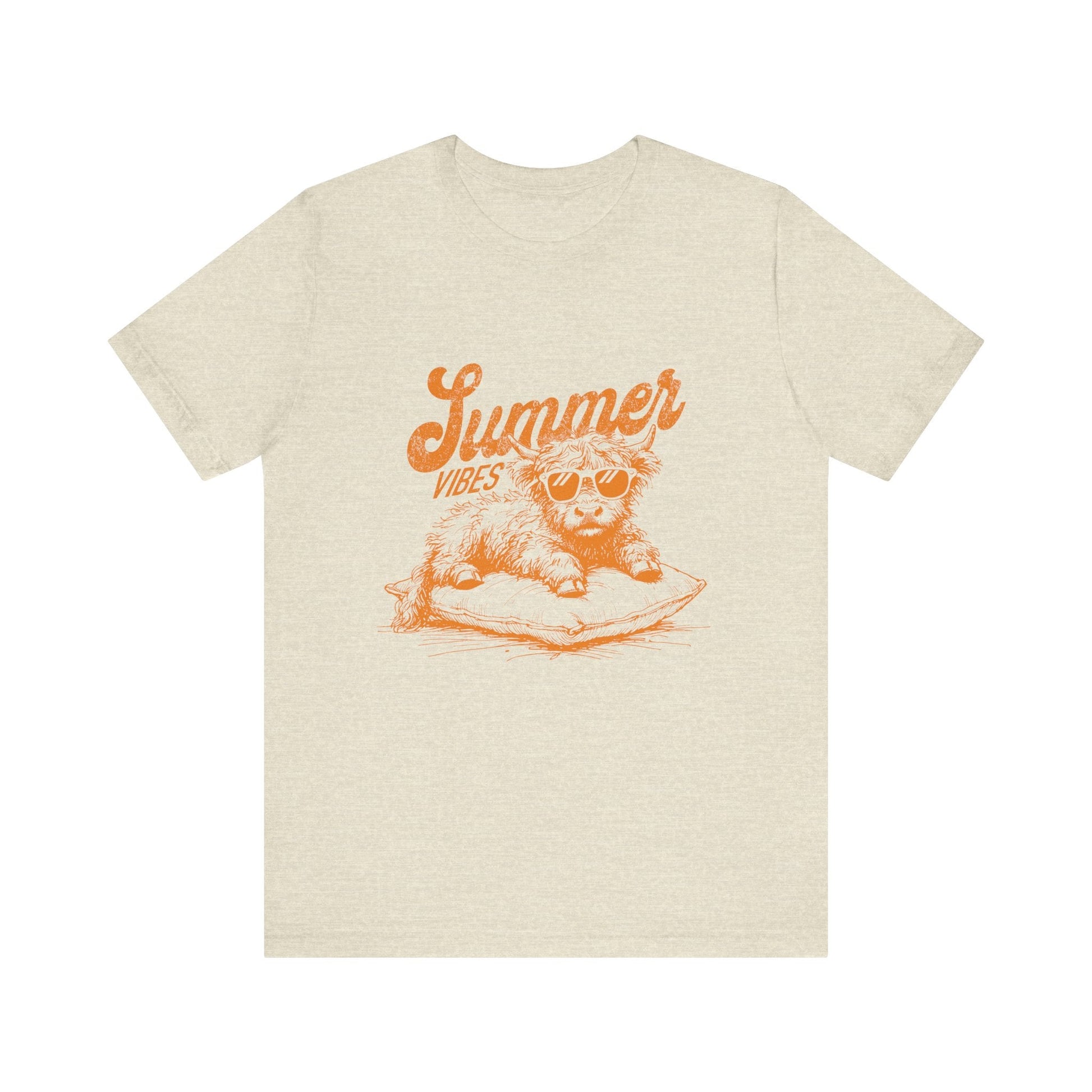 Summer Vibes Highland Cow Shirt, Western Shirt, Cow Shirt - Popbydesign