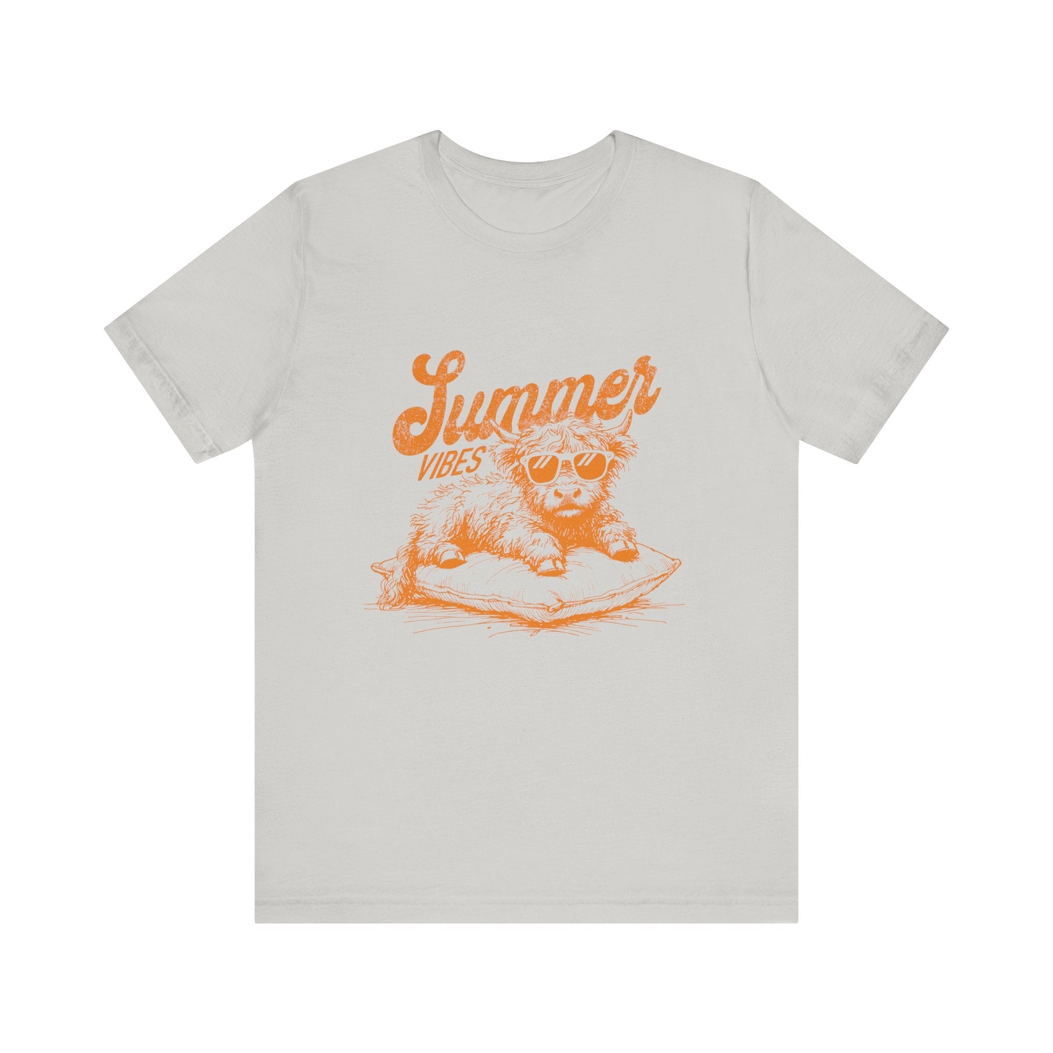 Summer Vibes Highland Cow Shirt, Western Shirt, Cow Shirt by PopCultureByDesign36