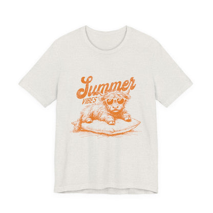 Summer Vibes Highland Cow Shirt, Western Shirt, Cow Shirt - Popbydesign