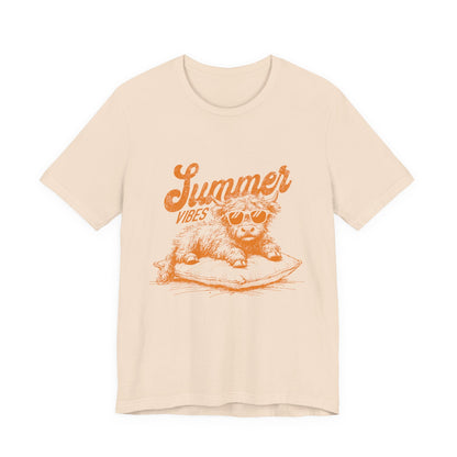 Summer Vibes Highland Cow Shirt, Western Shirt, Cow Shirt - Popbydesign