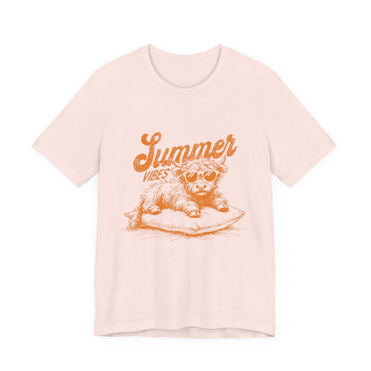 Summer Vibes Highland Cow Shirt, Western Shirt, Cow Shirt - Popbydesign