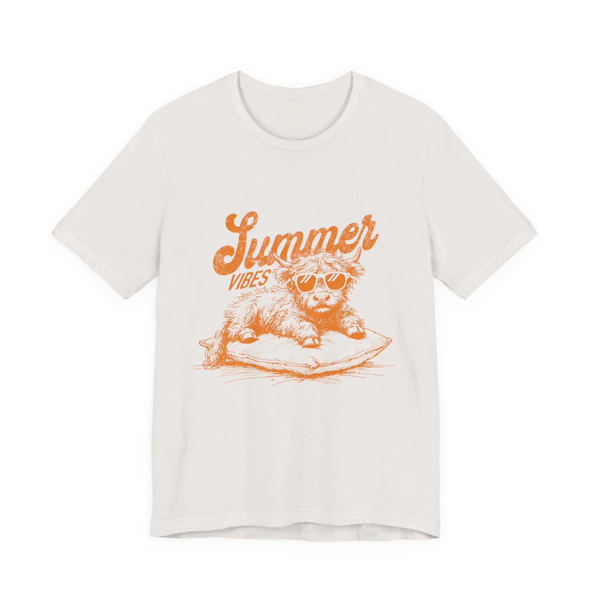 Summer Vibes Highland Cow Shirt, Western Shirt, Cow Shirt - Popbydesign