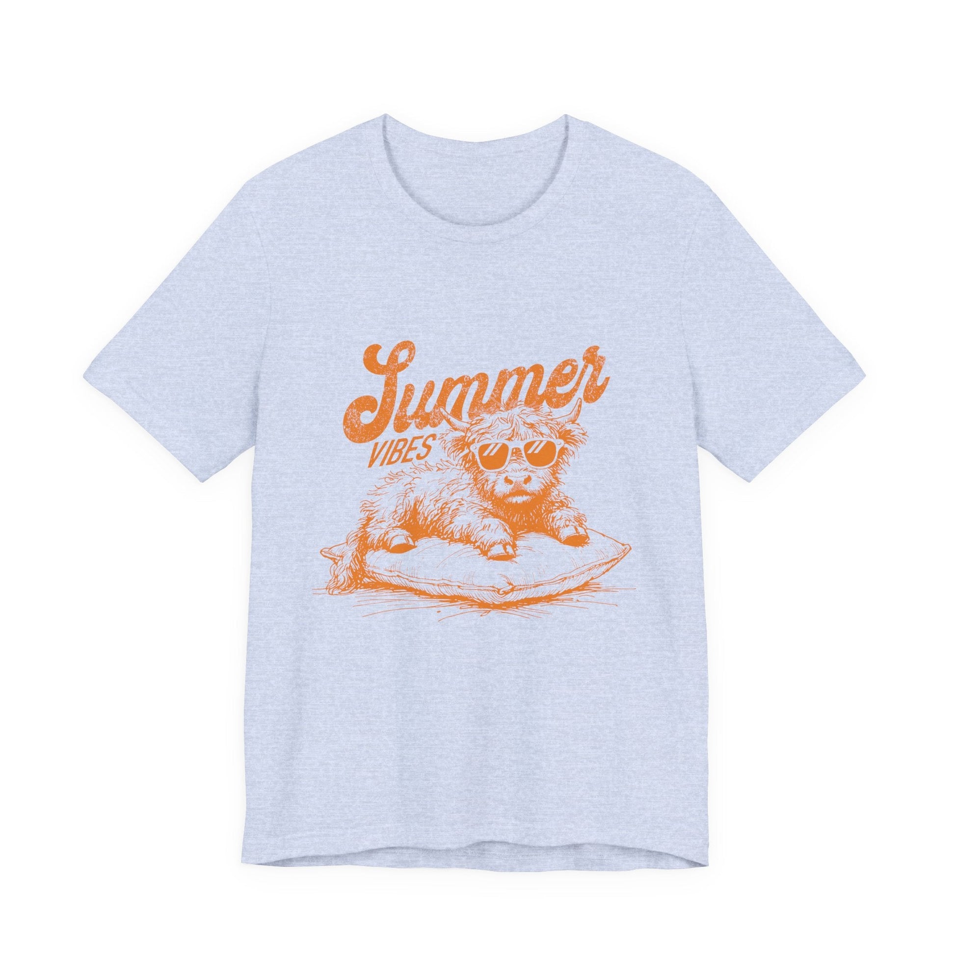 Summer Vibes Highland Cow Shirt, Western Shirt, Cow Shirt - Popbydesign