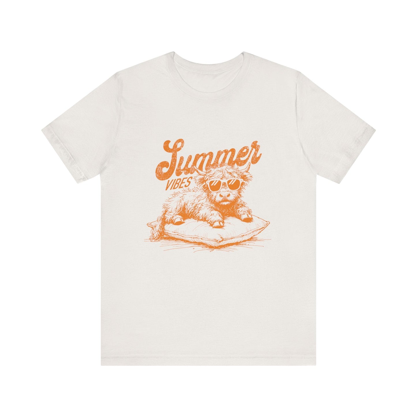 Summer Vibes Highland Cow Shirt, Western Shirt, Cow Shirt - Popbydesign