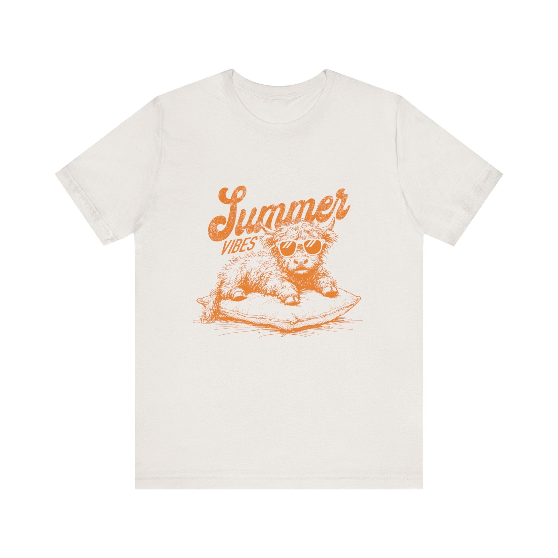 Summer Vibes Highland Cow Shirt, Western Shirt, Cow Shirt - Popbydesign