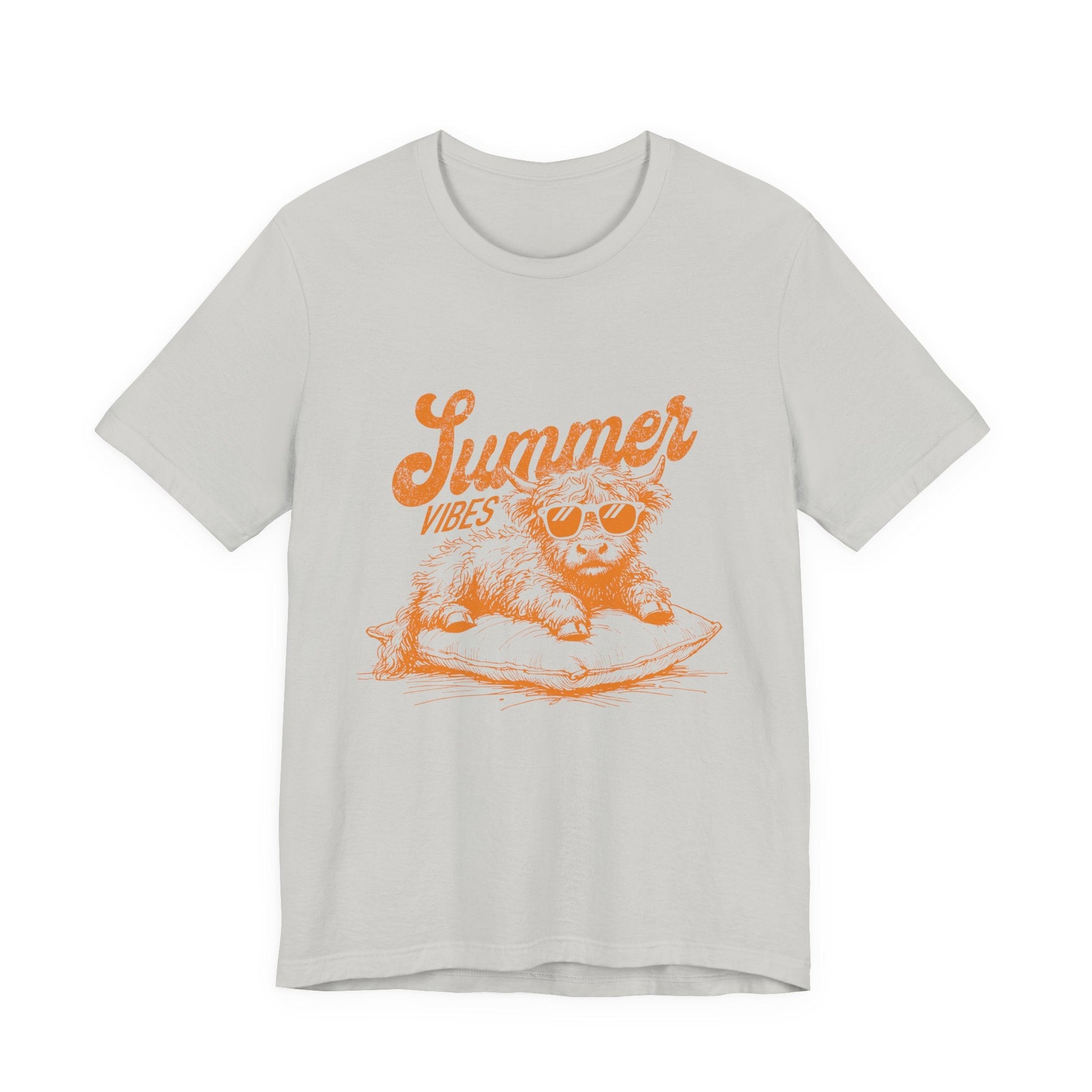 Summer Vibes Highland Cow Shirt, Western Shirt, Cow Shirt - Popbydesign