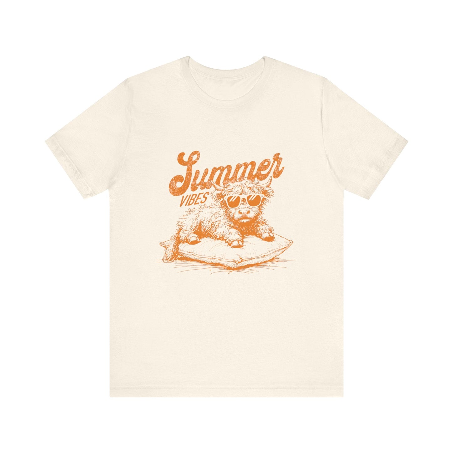 Summer Vibes Highland Cow Shirt, Western Shirt, Cow Shirt - Popbydesign