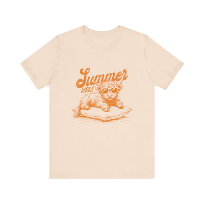 Summer Vibes Highland Cow Shirt, Western Shirt, Cow Shirt - Popbydesign