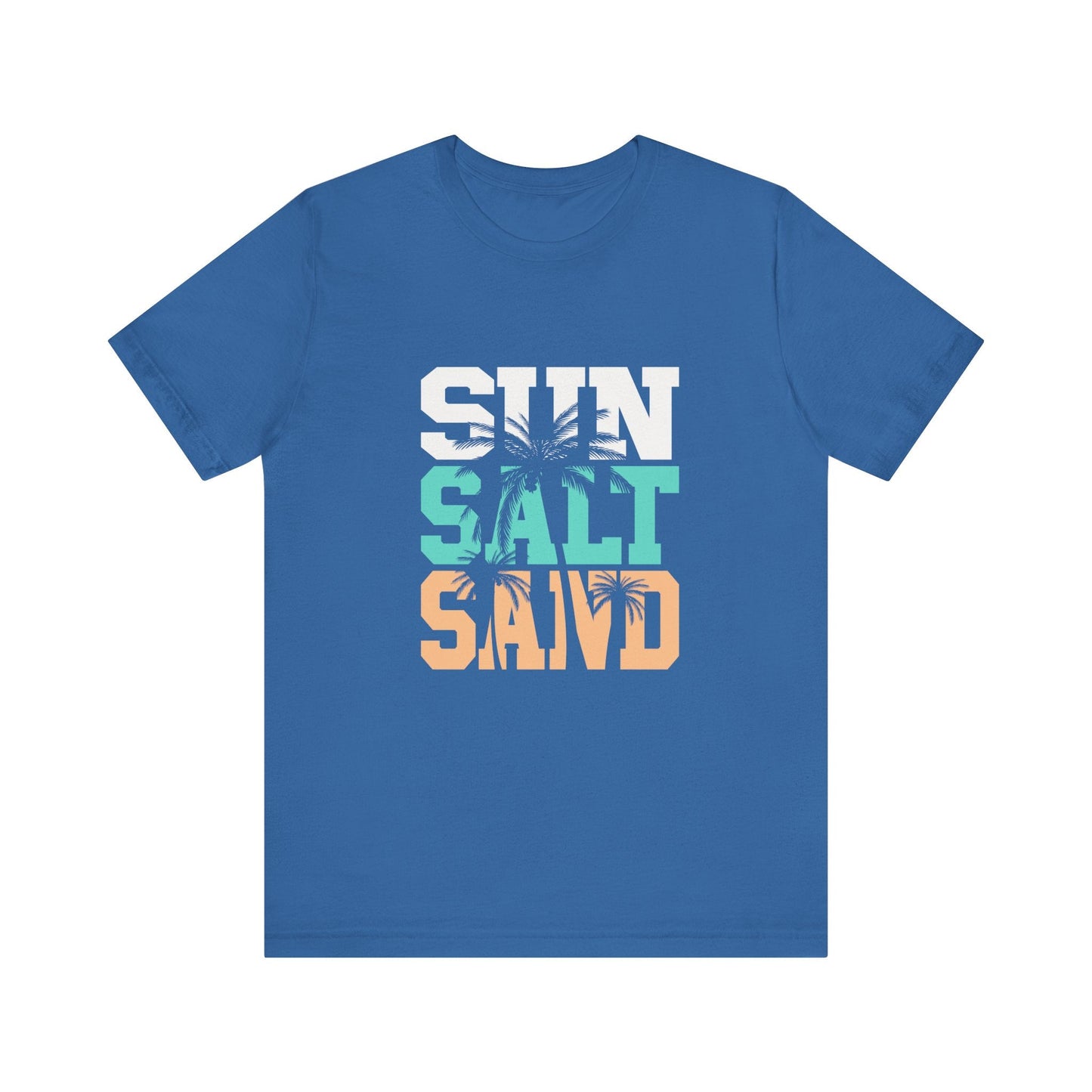 Sun Salt Sand Beach Shirt, Summer Ocean Vacation T-Shirt - Popbydesign
